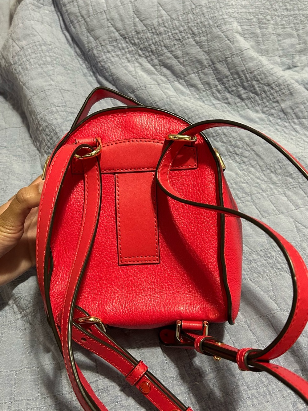 Michael Kors Jessa Leather Mini Backpack - Picture 2 of 6